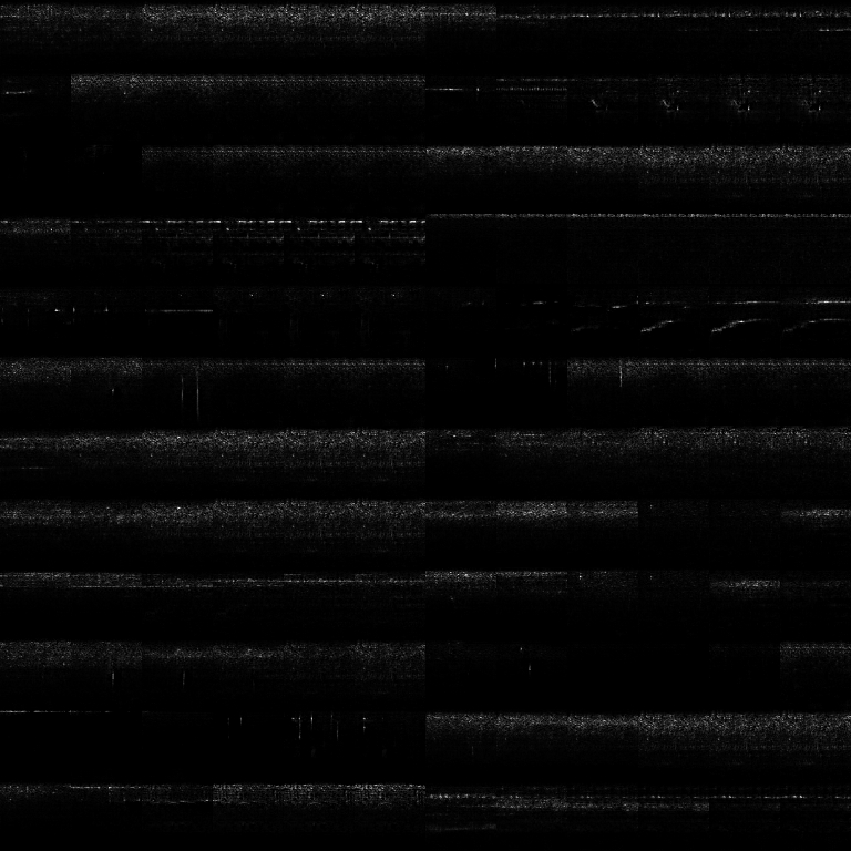 Generated spectrogram sample